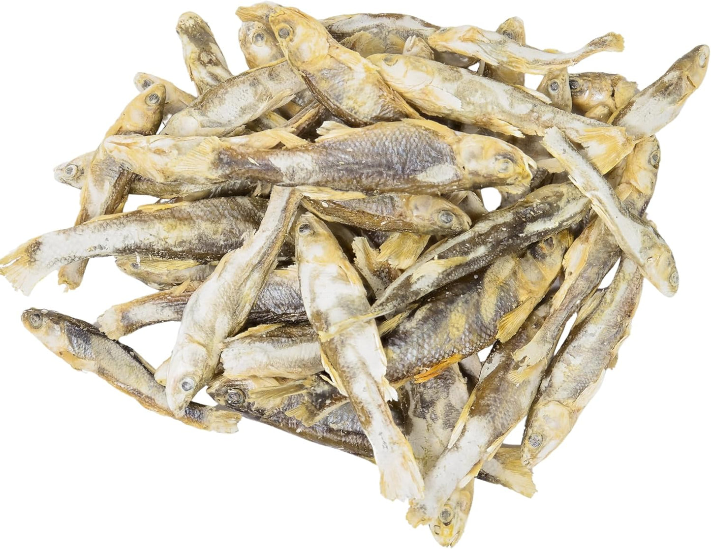 Freeze-Dried Silverfish Treats for Cats & Dogs (1 lb Bulk Bag — Contains 400+ Pieces) — Made in the USA; All-Natural, High-Protein, Rich in Omega-3, Grain-Free; Perfect for Training, Meal Toppers, and Daily Snacking