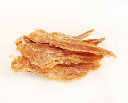 Chicken Jerky Dog Treats Made with Natural Chicken Breast, High Protein & Grain Free, Training Treats for Small to Large Dogs,Pack of 3.5oz.