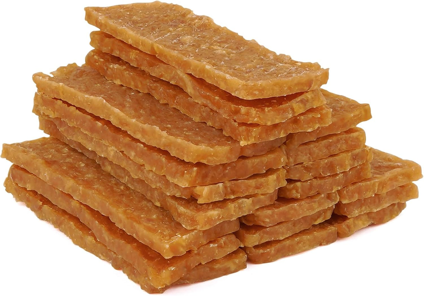 Dog Treats Chicken Jerky Pumpkin Flavor, Rawhide-Free, Gluten-Free, Healthy Jerky Snacks for Small Dogs, 10.6 oz