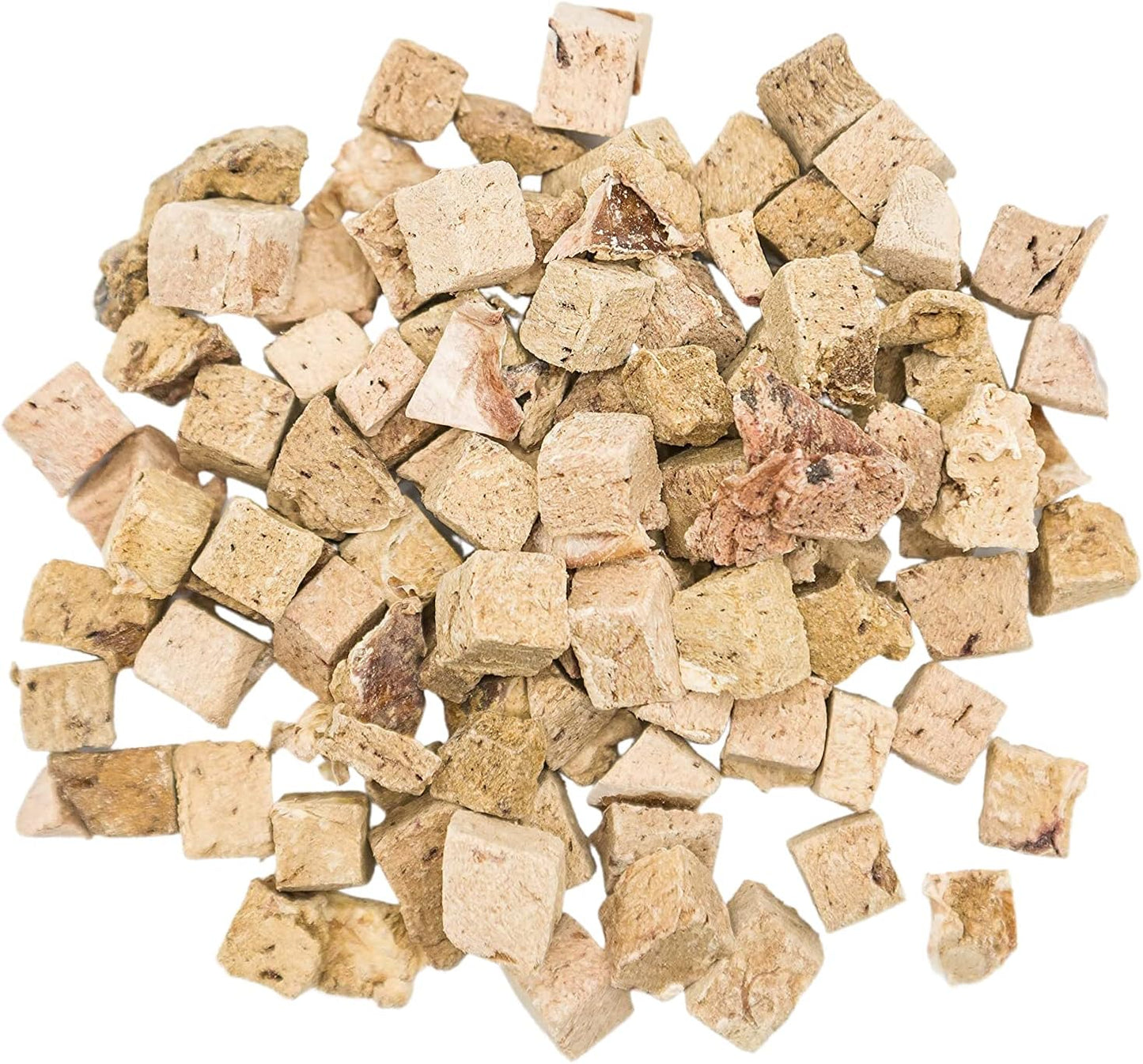 Freeze-Dried Treats for Cats & Dogs – Freeze-Dried Beef Liver Cubes; Large 1-Pound Pack (300+ Pieces); Single-Ingredient, All-Natural, Grain-Free Formula; Ideal for Training Rewards, Food Toppers, or Daily Snacks