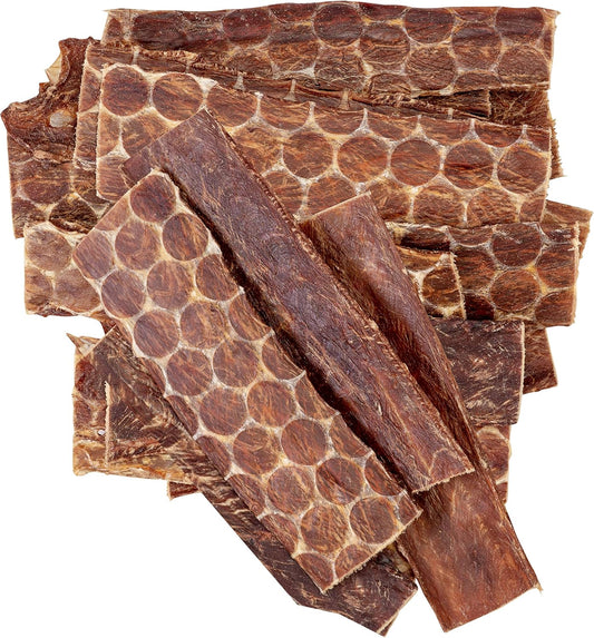 Beef Jerky Dog Treats Esophagus (6 Inches- 20 Pack) - 100% Natural Healthy Chews for Dogs - Meat Jerky Snack, Rich in Glucosamine for Joint Health,All Natural from Grass Fed Cattle